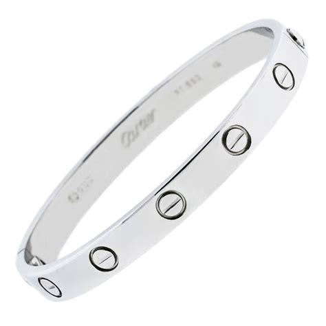 cartier love bracelet platinum|affordable cartier love bracelet.